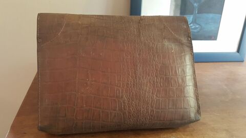 Cartable/serviette en cuir marron, vintage, en l'�tat 20 Mouxy (73)