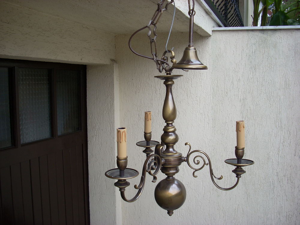 2 suspensions en bronze style hollandais Bricolage