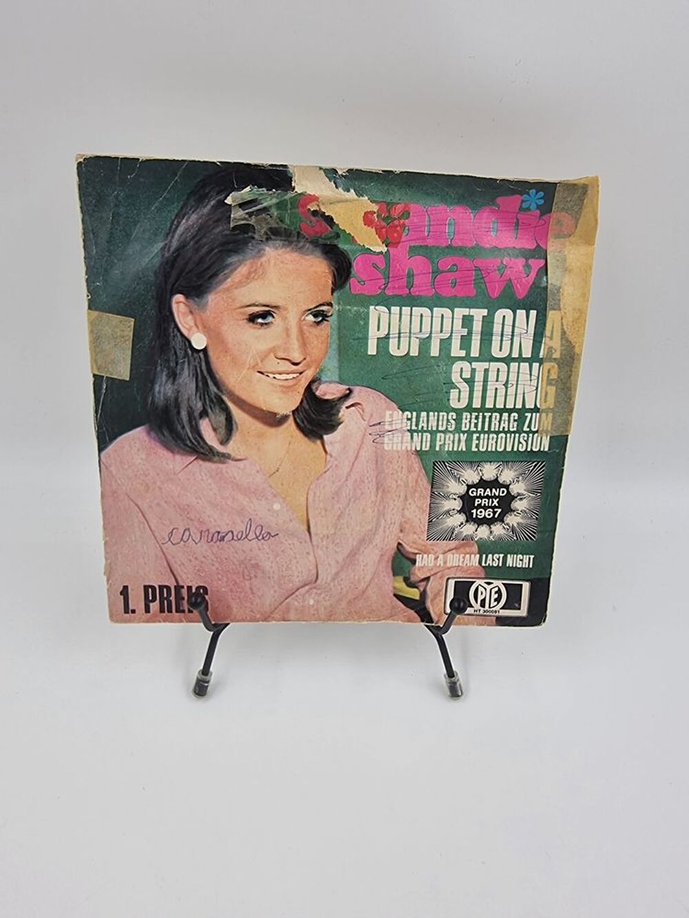 Vinyle 45 tours Sandie Shaw : Puppet on a String (England..) CD et vinyles