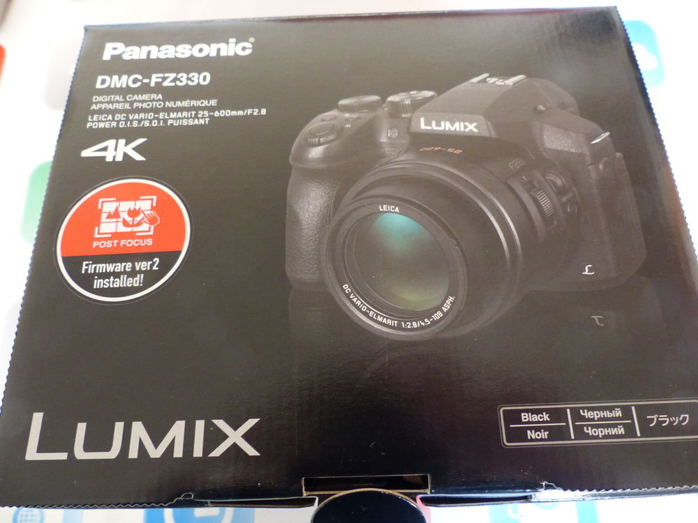 appareil photo Panasonic Lumix FZ330 objectif Leica Photos/Video/TV