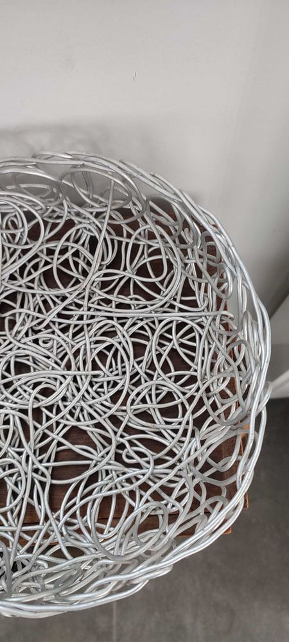 Corbeille coupe design Alessi "Blow Up" Fratelli Campana sign&eacute;e 