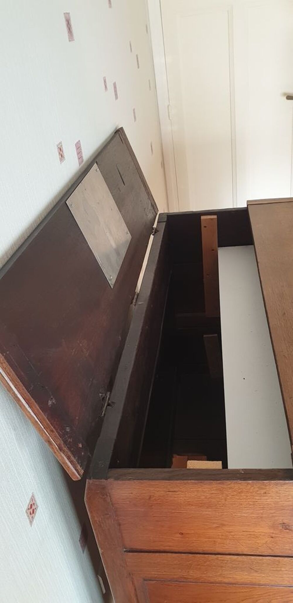 Meuble Ancien P&eacute;trin transform&eacute; en meuble t&eacute;l&eacute;vision Meubles