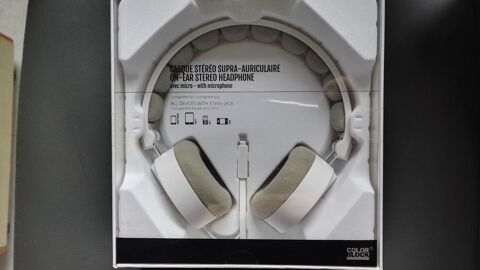 Casque Color Block Blanc 25 Massy (91)