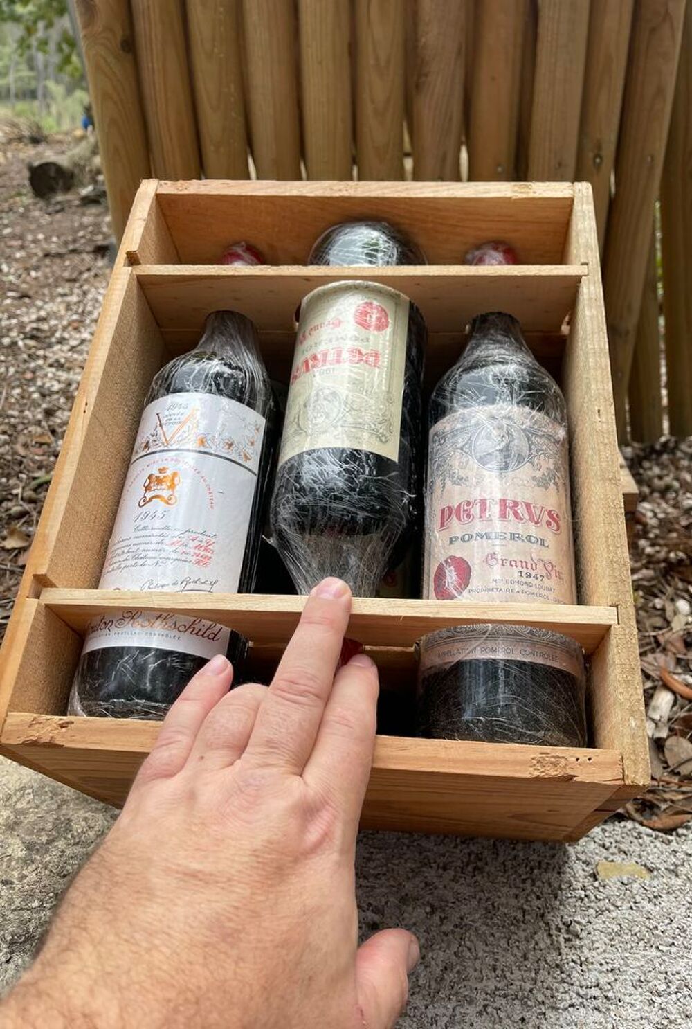 caisse 6 bouteilles Cuisine