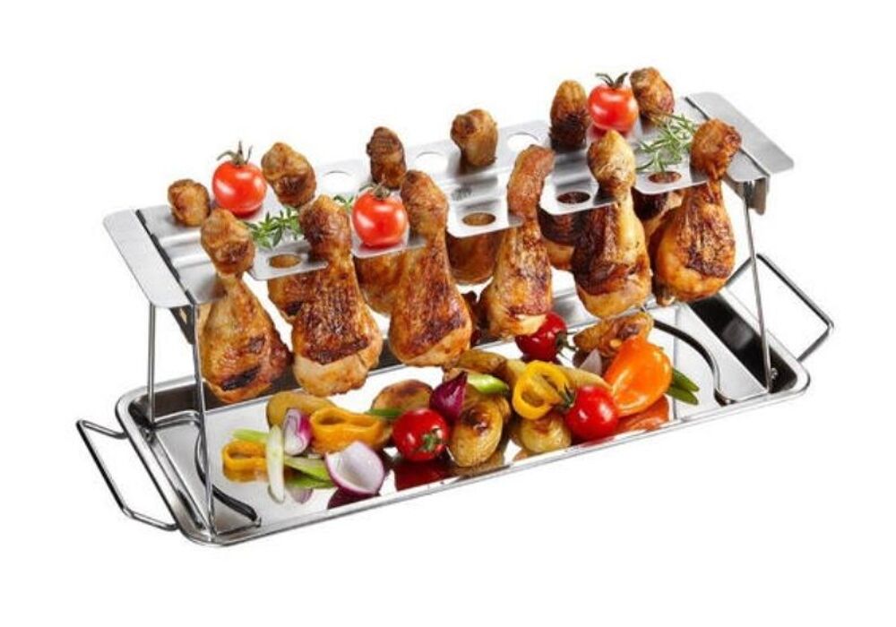 Support cuisses &amp; ailes de poulet /Four &amp; Barbecue Bricolage