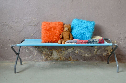 Lit enfant pliable ou daybed. Design vintage et boh�me 160 Wintzenheim (68)