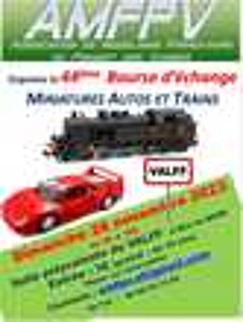 BOURSE MINIATURES AUTOS ET TRAINS A VALFF - 26.11.2023 Jeux / jouets