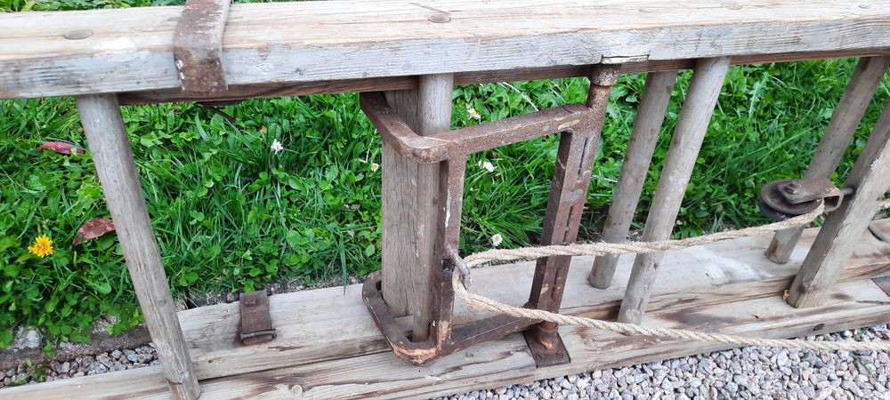 Echelle bois coulissante Bricolage
