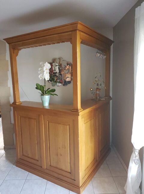 Superbe bar en chne massif 450 Certines (01)