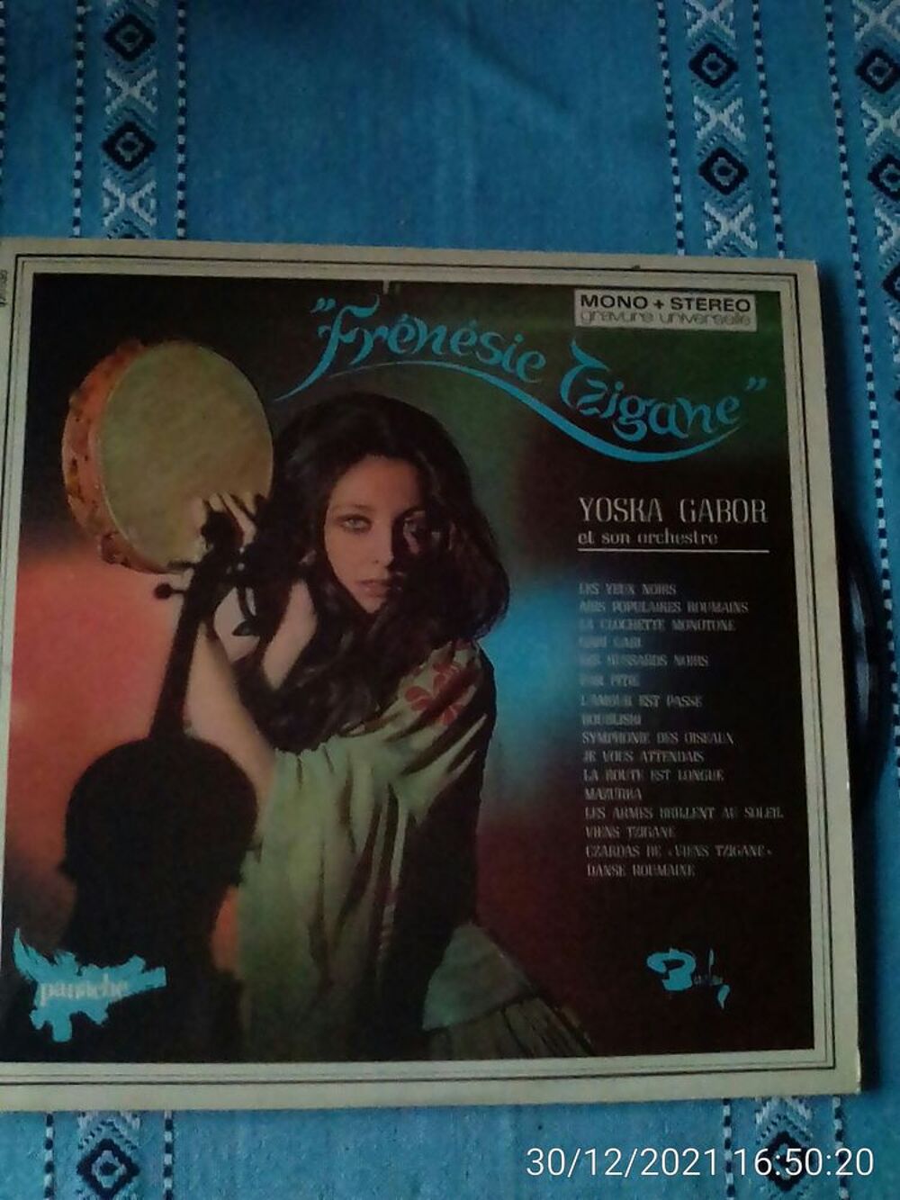 Vinyle 33T FRENESIE TZIGANE-YOSKA GABOR CD et vinyles