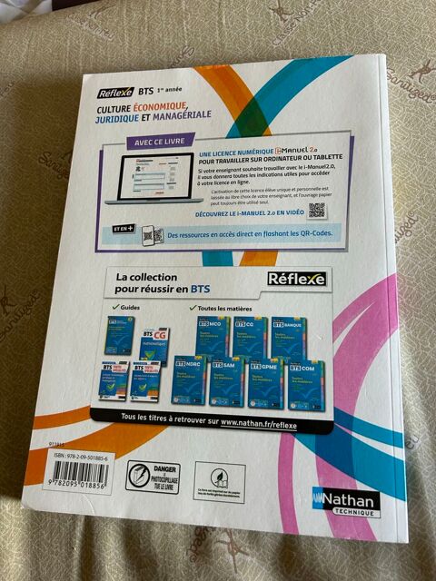 livre CULTURE CONOMIQUE, JURIDIQUE ET MANAGRIALE 20 Marseille 1 (13)