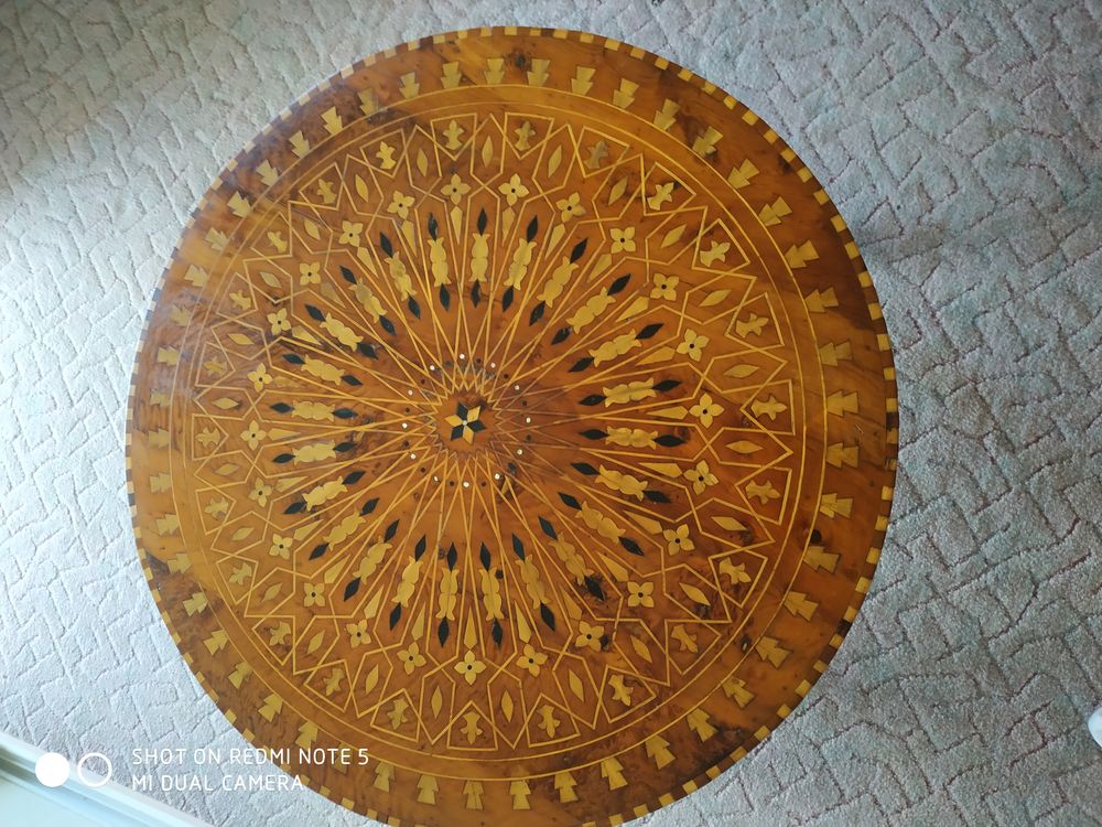 Table basse marquetterie Meubles