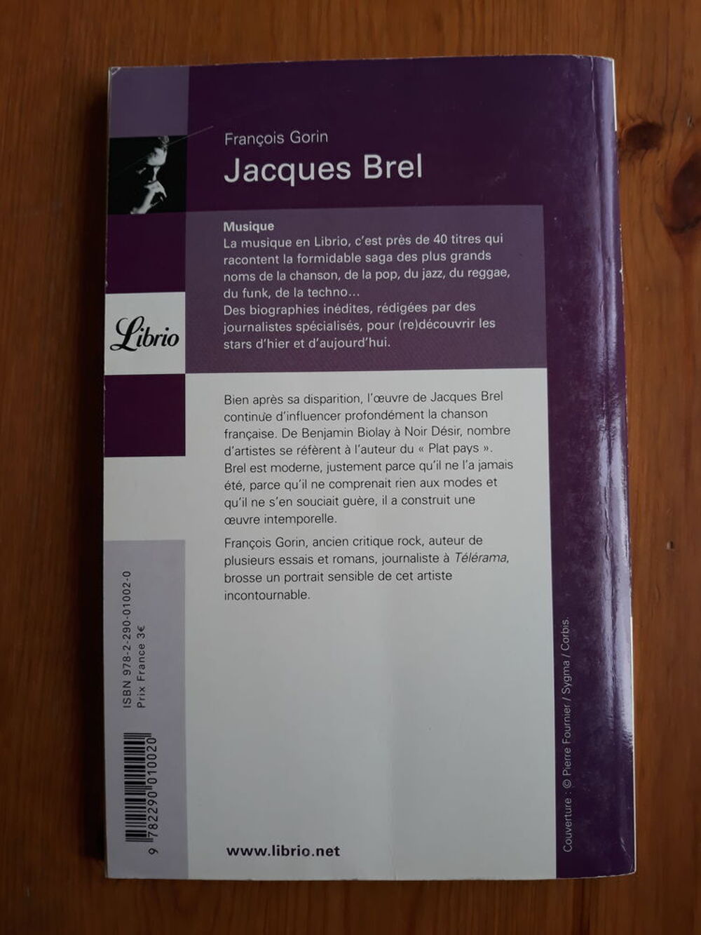 &quot;Jacques BREL&quot; - Librio Livres et BD