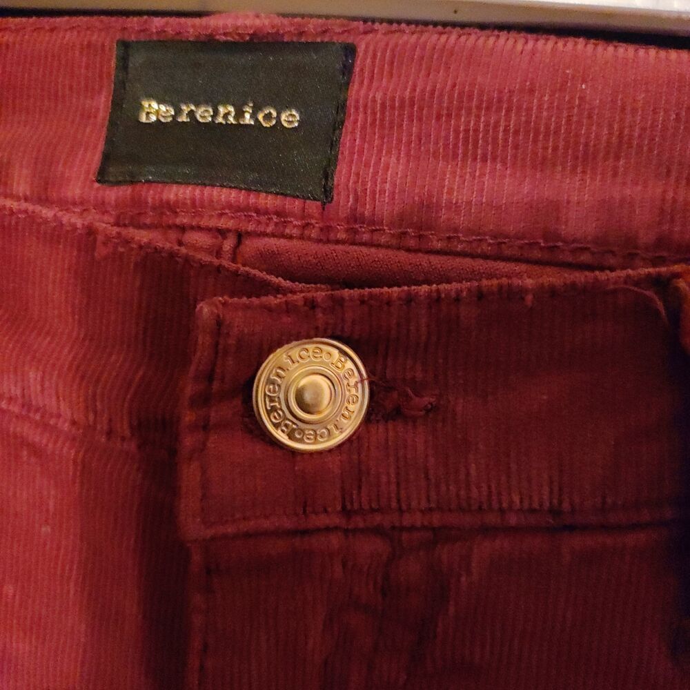 Pantalon velours c&ocirc;tel&eacute; haut de gamme femme B&eacute;r&eacute;nice. Vêtements