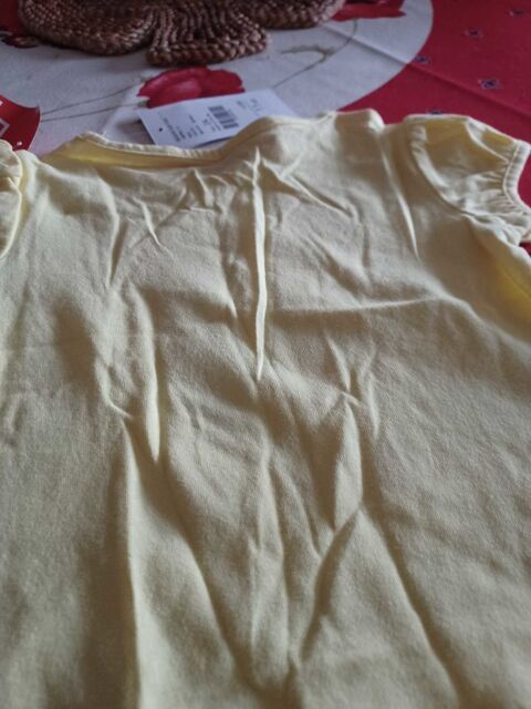 teeshirt jaune fille Saint-Nazaire (44)