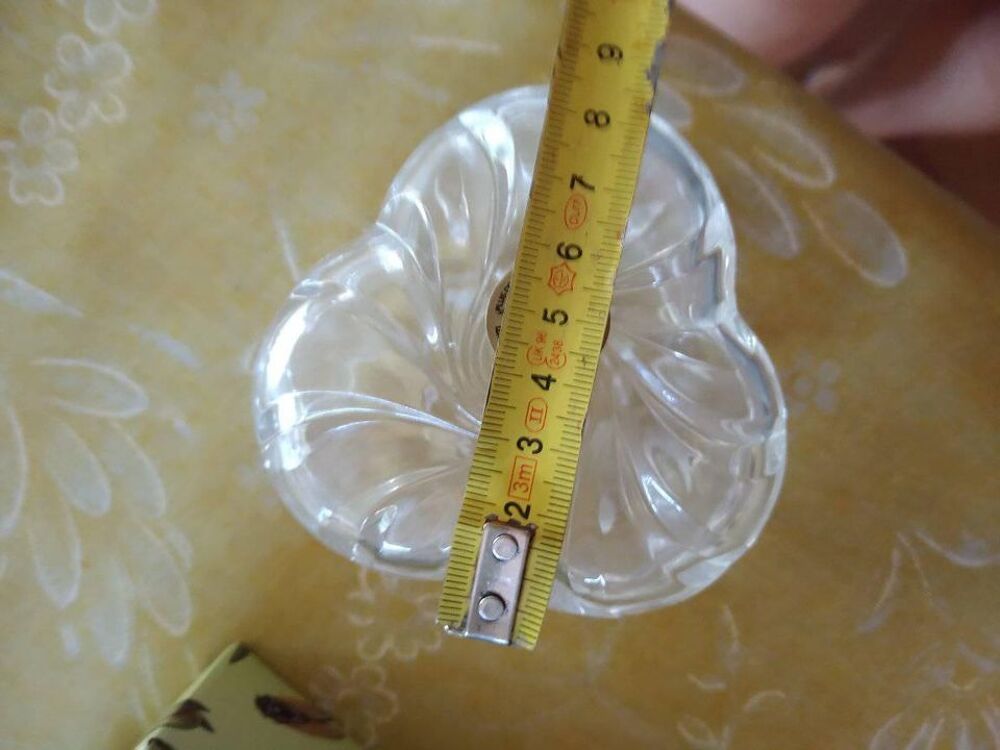 Bonbonni&egrave;re en cristal d'Arques Décoration