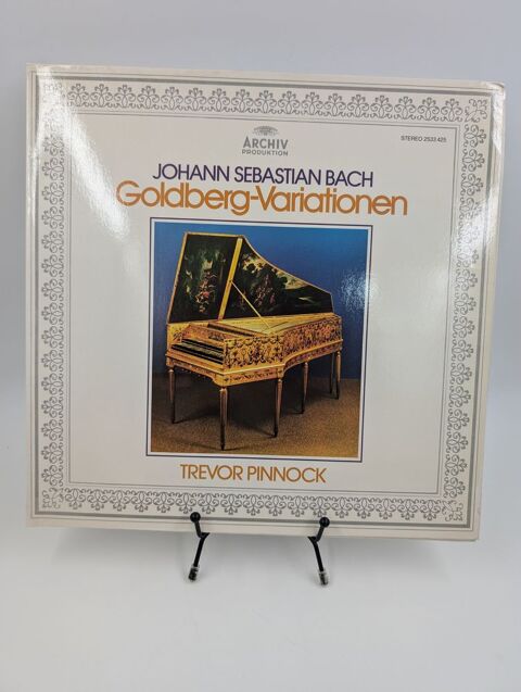 Vinyle 33 tours Johann Sebastian Bach : Goldberg-Variationen 5 Vulbens (74)