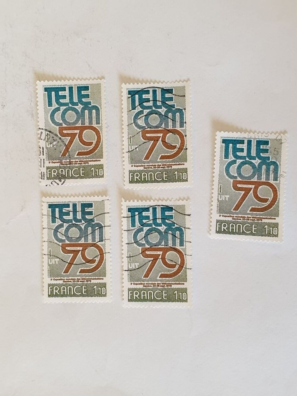 Timbre france TELECOM 79 -1979- lot 0.40 euro 