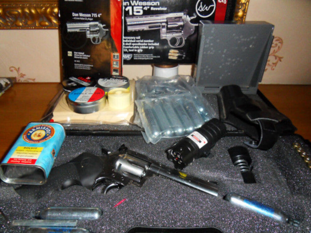 Revolver barillet a plomb CO2 Dan Wesson 357 Magnum 715/4? ? Sports