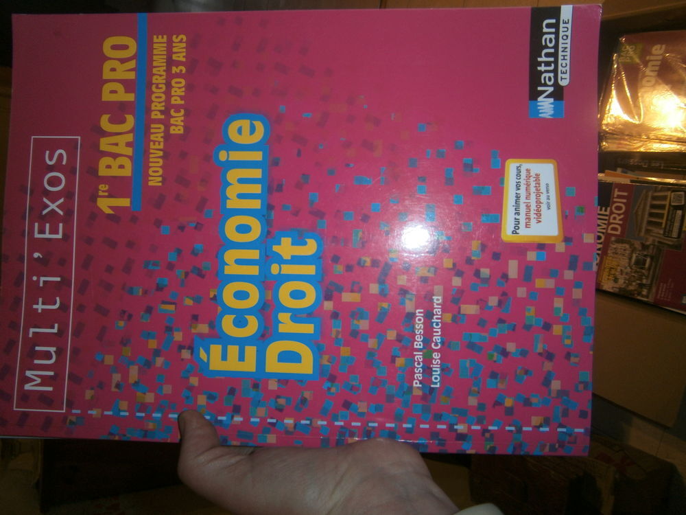 eco droit bac pro tertiaire ed nathan Livres et BD