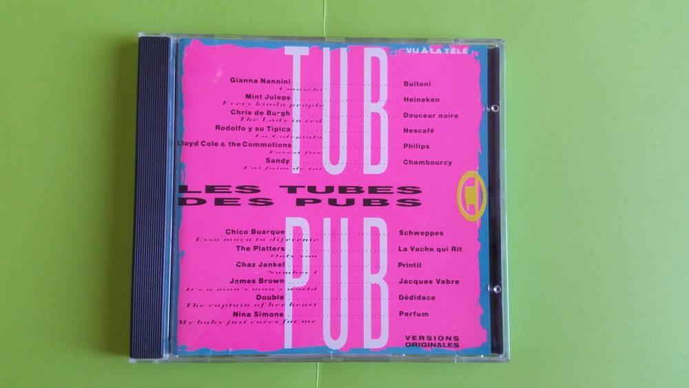LES TUBES DES PUBS CD et vinyles