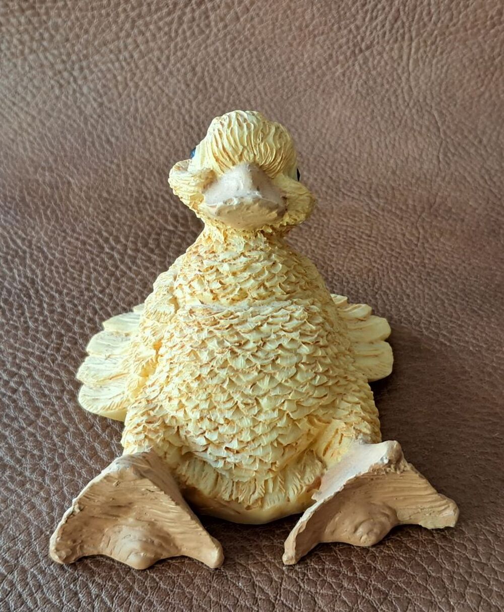 lot de 4 canards humoristiques en r&eacute;sine jaune
d&eacute;taill&eacute;s Décoration