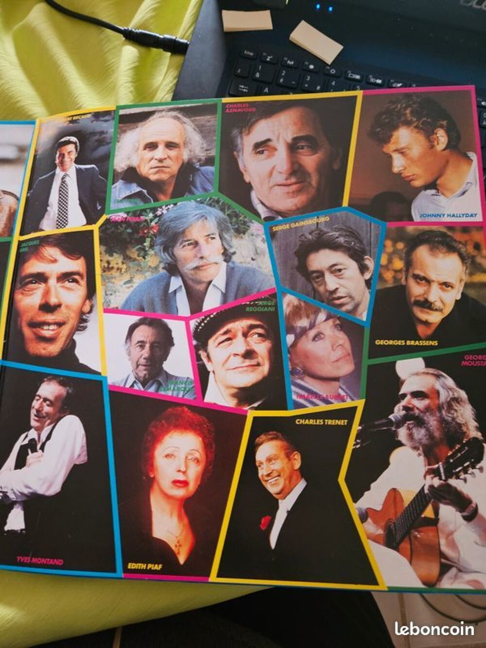 2 vinyles Le Disque Des Records De La Chanson Fran&ccedil;aise 8 CD et vinyles