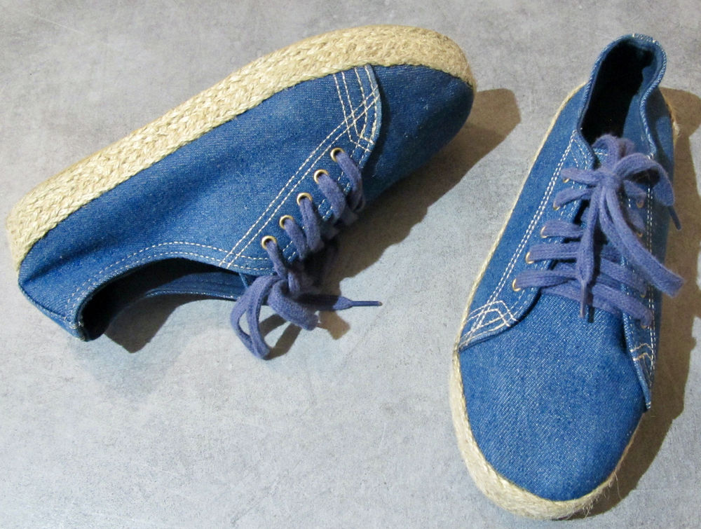 Chaussure femme en toile, taille 37 Chaussures