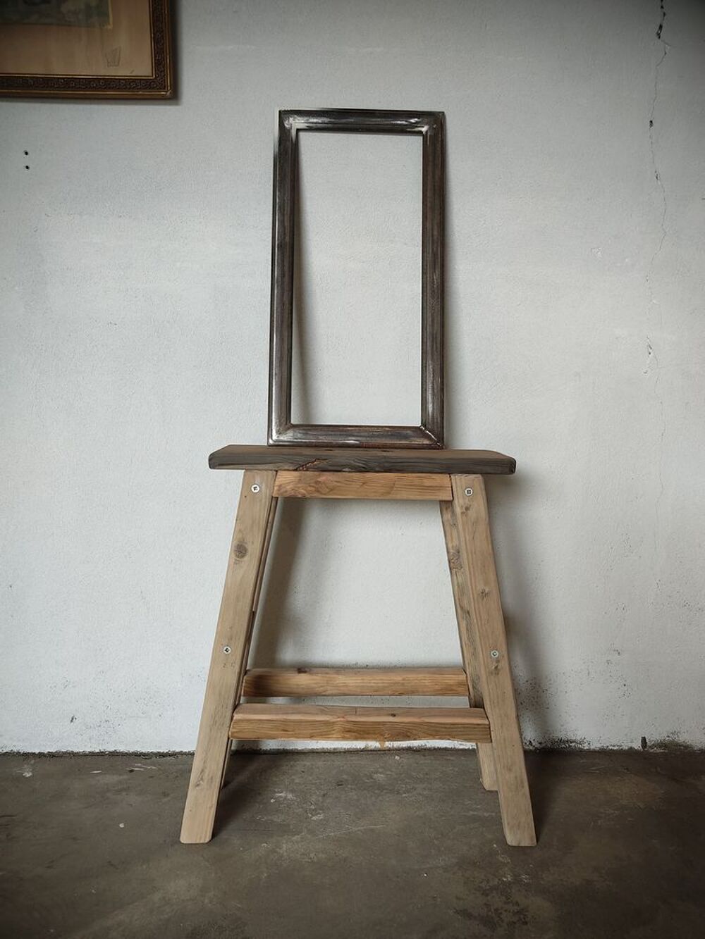 Tabouret bois rustique Décoration