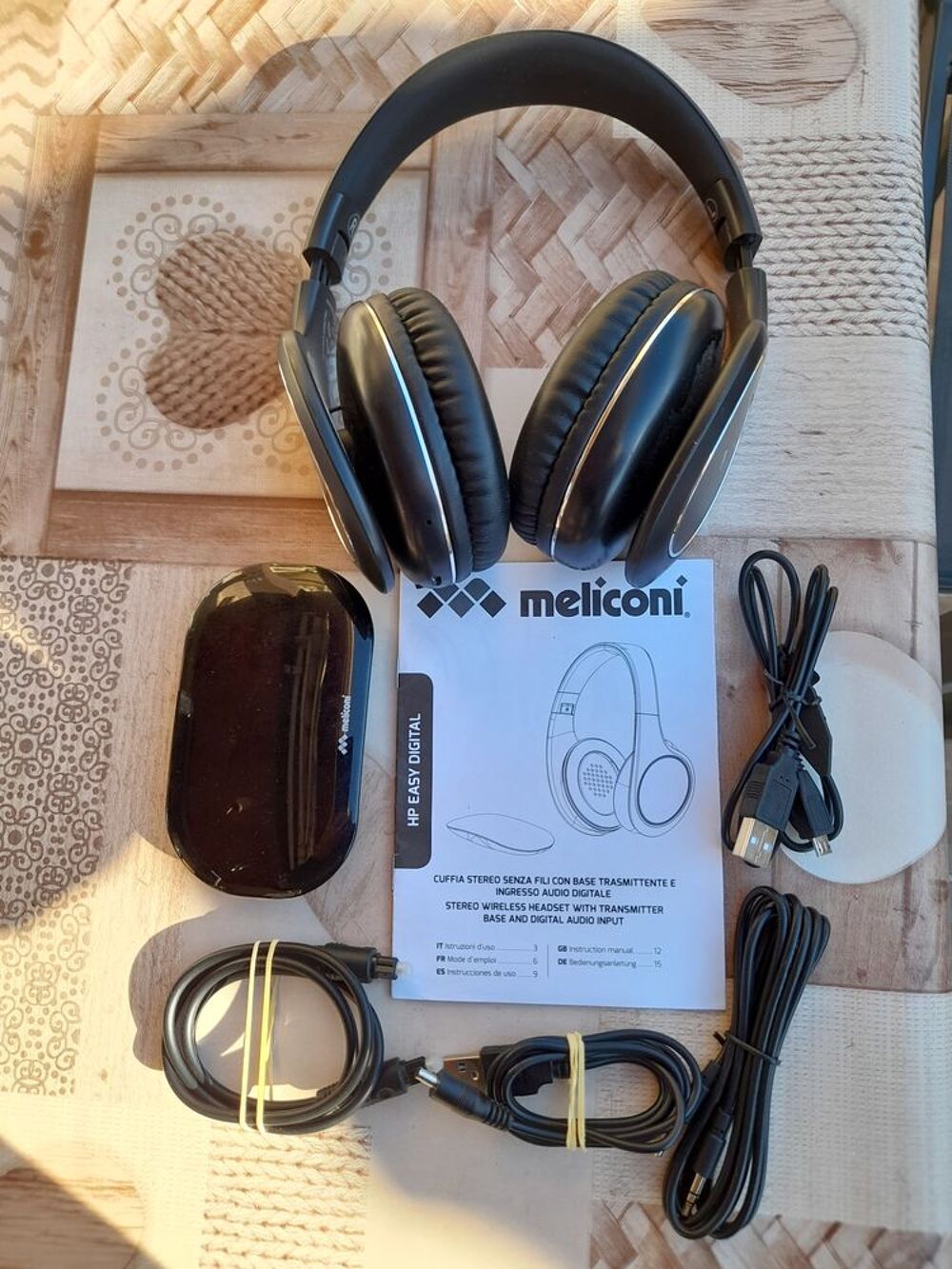 Casque MELICONI HP EASY DIGITAL Audio et hifi