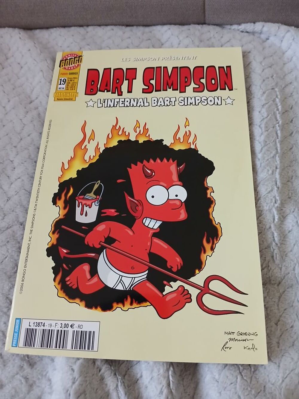 BD BART SIMPSON BONGO Livres et BD