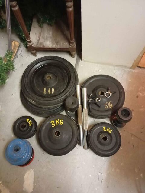 poids et halteres musculation en fonte 0 Gommegnies (59)