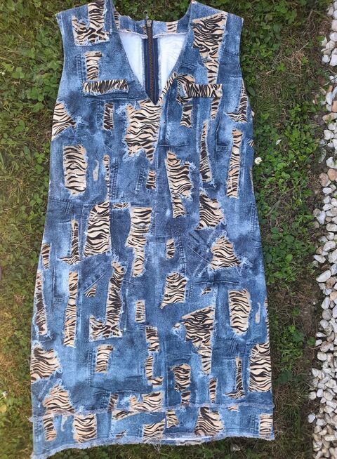 Robe jeans et lopard 15 Wattrelos (59)