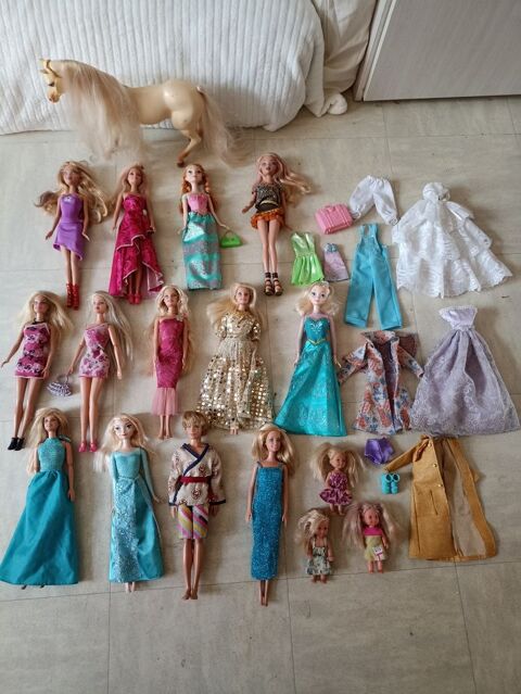 lot Barbies 50 Felletin (23)