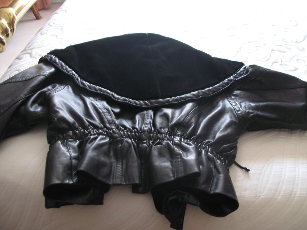 Blouson cuir Vtements