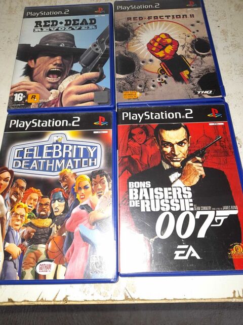 5 jeux ps2 comme neuf 20 Avrechy (60)