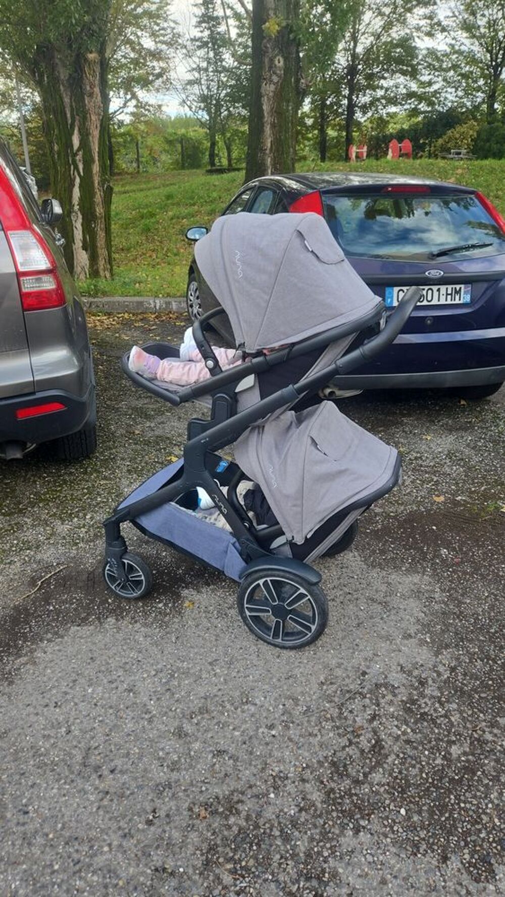 Poussette double Puériculture