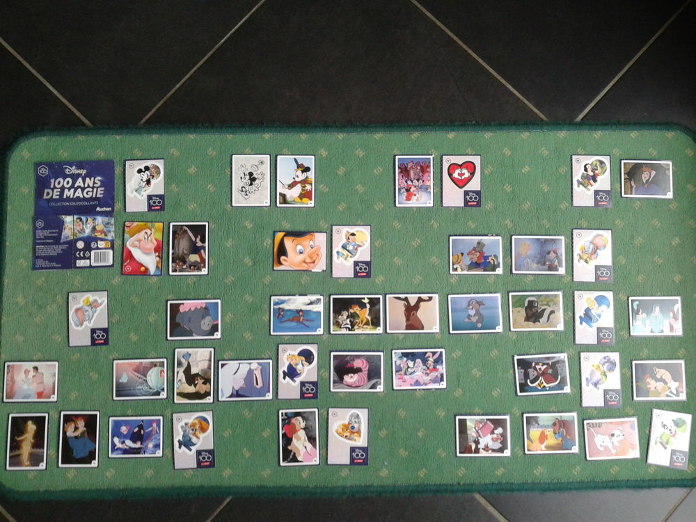 Autocollants - Auchan - "Disney 100 Ans De Magie" Jeux / jouets