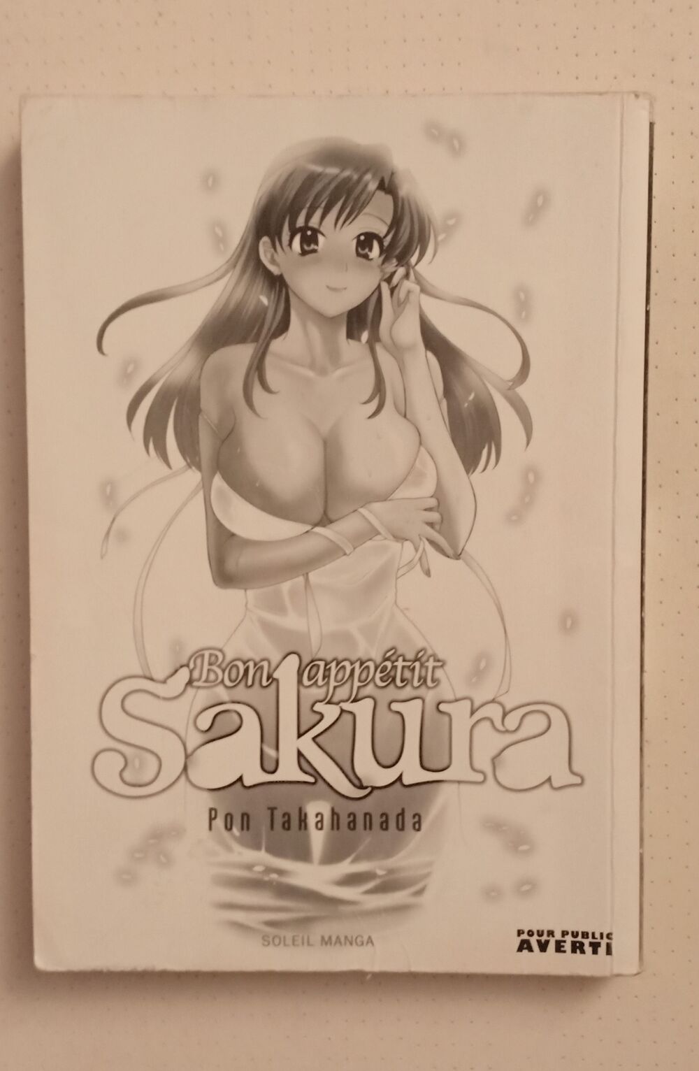 Manga bon app&eacute;tit sakura Livres et BD