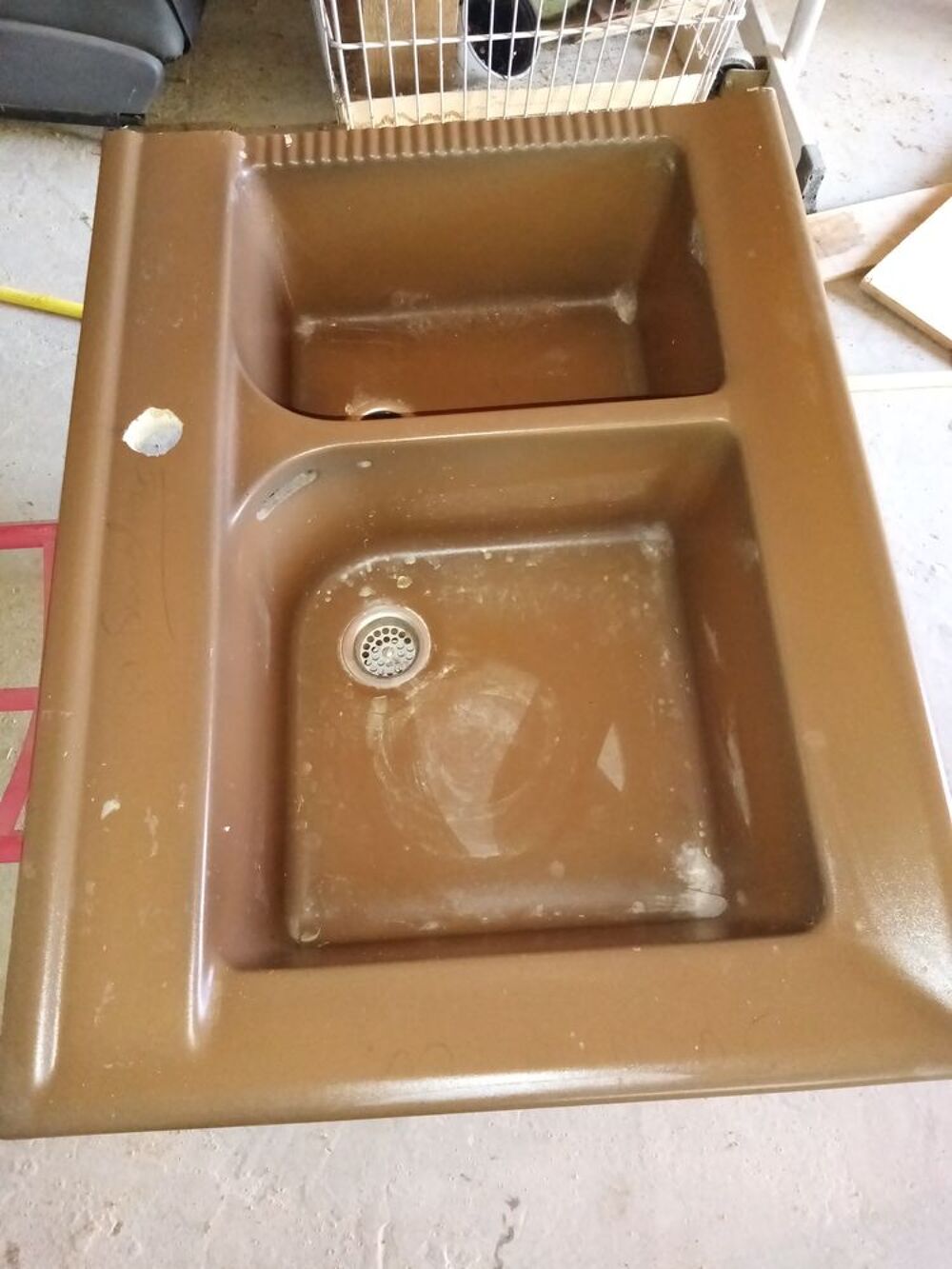 Evier en gr&egrave;s Bricolage