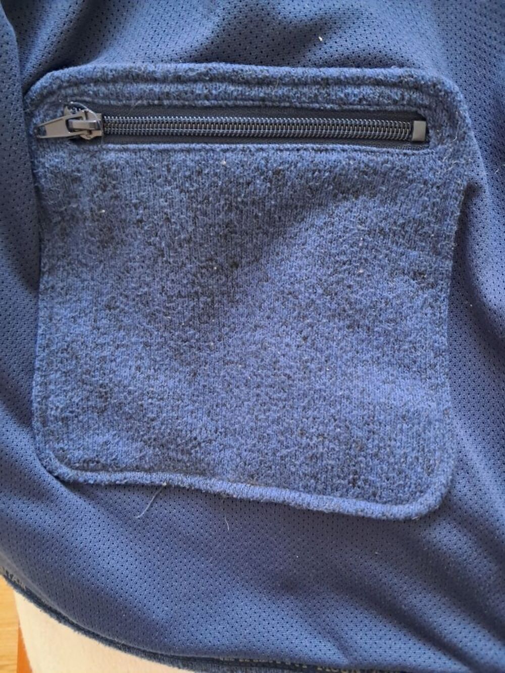 Veste polaire unisexe bleue doubl&eacute;e. Himalaya Mountains. T L Vêtements