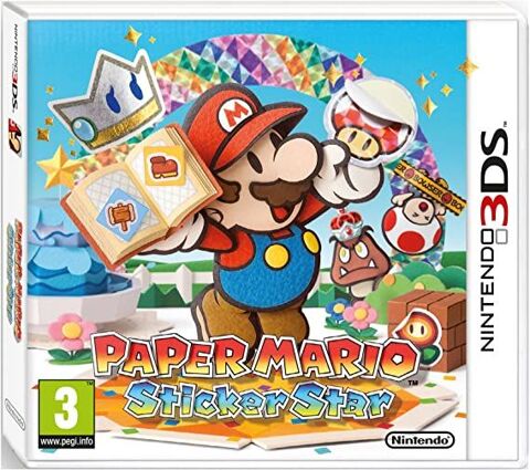 Jeu Paper Mario Sticker Star pour Nintendo 3DS 10 Rieux (60)