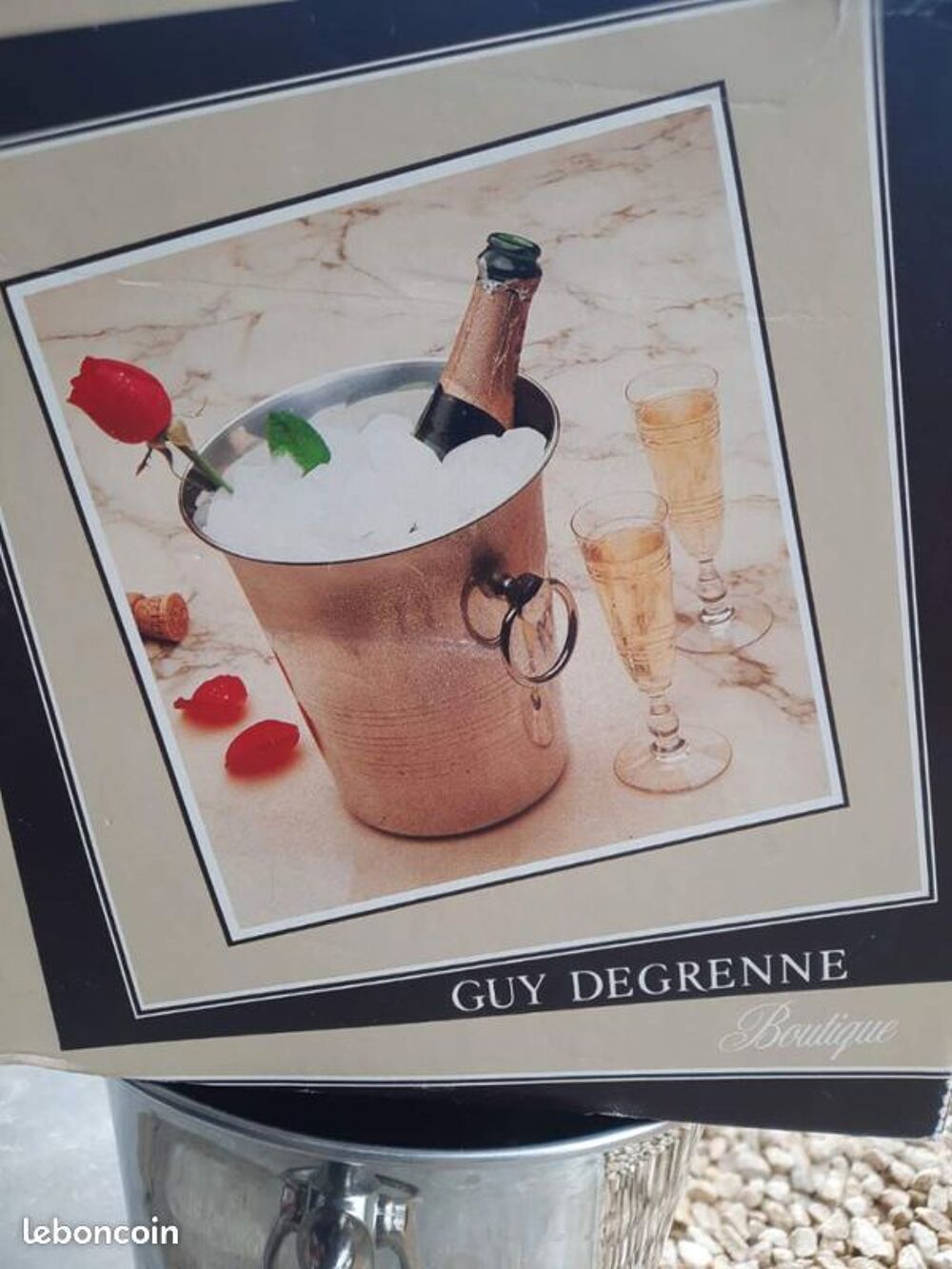 Seau &agrave; champagne Guy DEGRENNE Dcoration