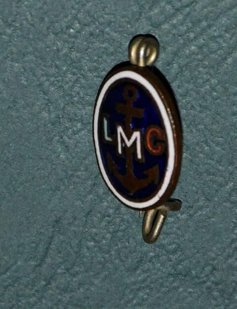 Insigne L.M.C - Ligue Marine Coloniale - 1930 10 Roissy-en-Brie (77)