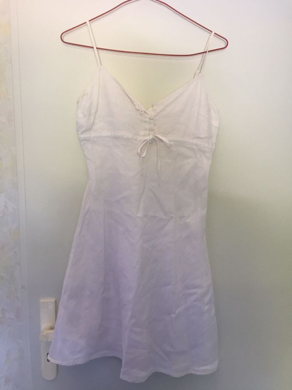 Robe blanche Etam - Taille 36 Vêtements