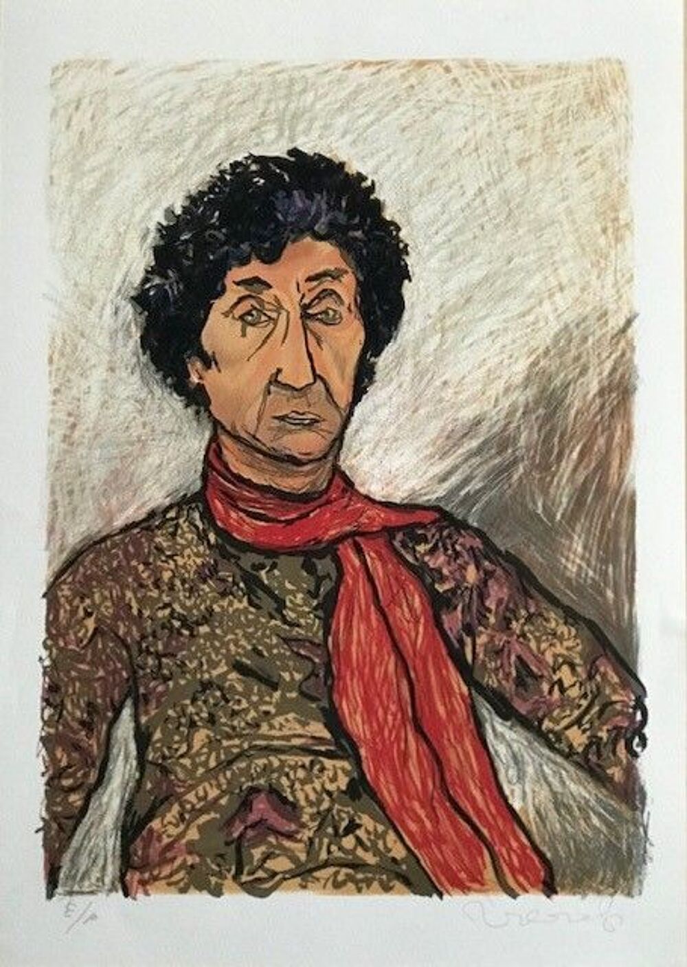 Autoportrait de Marcel Mouloudj 