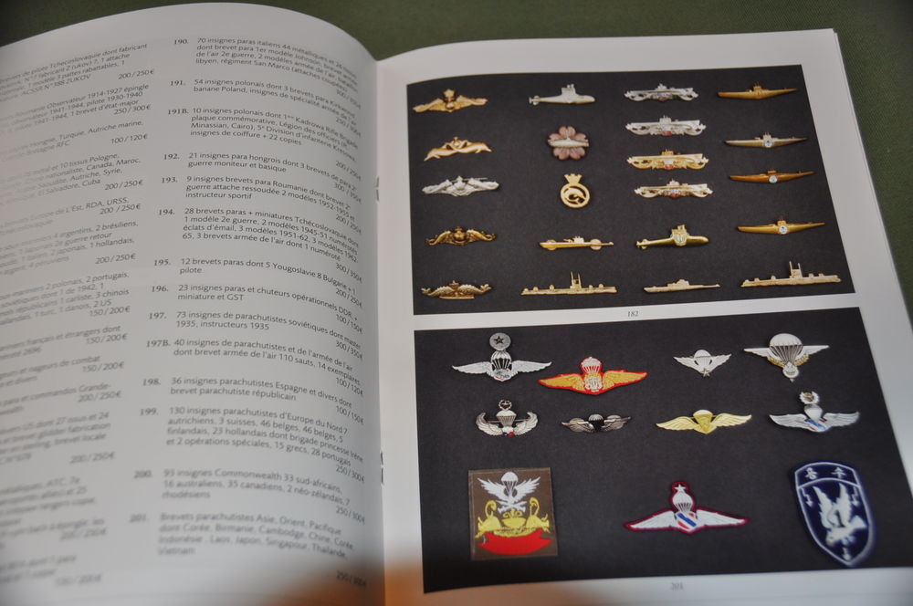 Catalogue militaria US - FR- GB- Allemand 39 -45 n&deg;25 