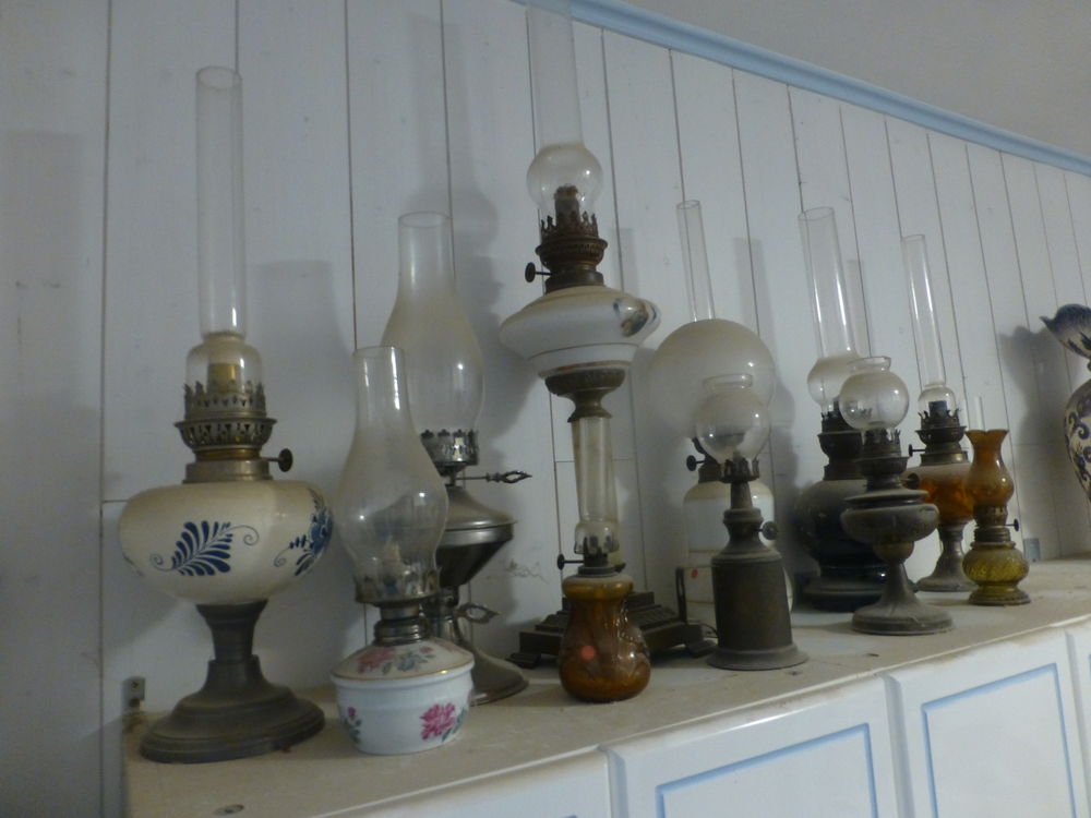 lot de 11 lampes &agrave; p&eacute;trole D�coration