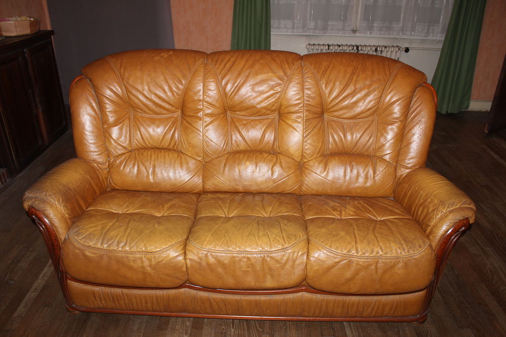 CANAPE CUIR Meubles
