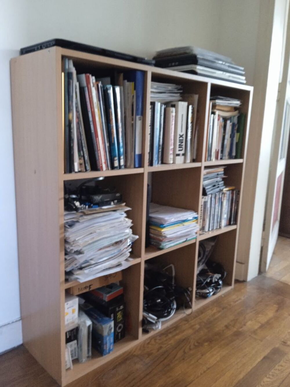 meuble 9 cases type ikea kallax Meubles
